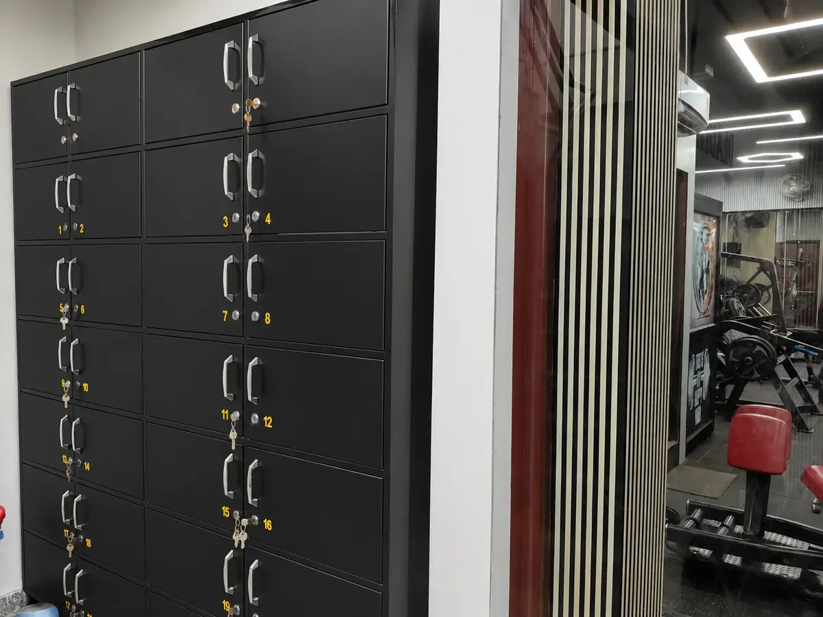 Locker Facility at Fitness Factory